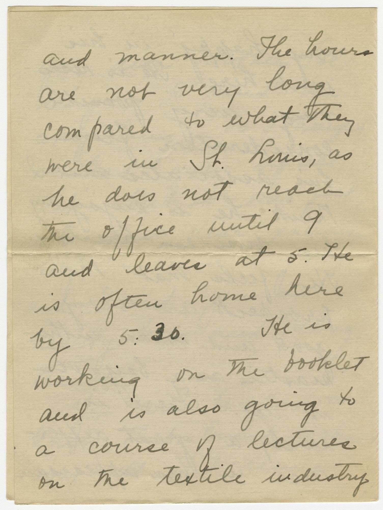 Page Three of Somebody's Letter